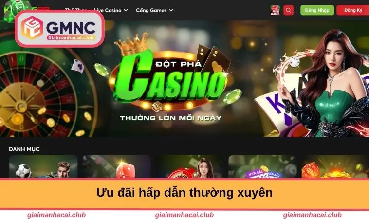 Ưu đãi hấp dẫn thường xuyên