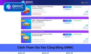 Cách tham gia vào cộng đồng GMNC