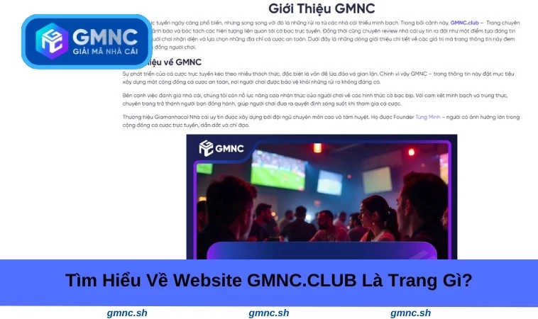 Tìm hiểu về website GMNC VIP là trang gì?